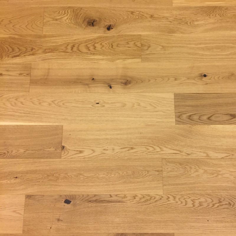 Trägolv Ek SuperRustic  Borstad & Mattlackad