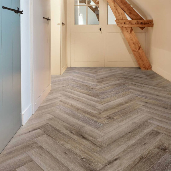 Coretec Herringbone Naturals Acorn