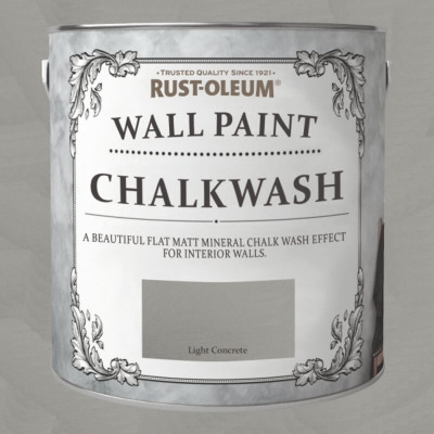 Rust-Oleum Wallpaint Chalkwash Light Concrete