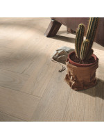 Trägolv Lindura HS 500 Herringbone Classic Arctic White Oak