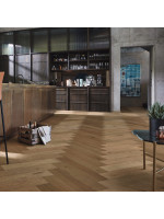 Trägolv Lindura HS 500 Herringbone Classic Greige Oak